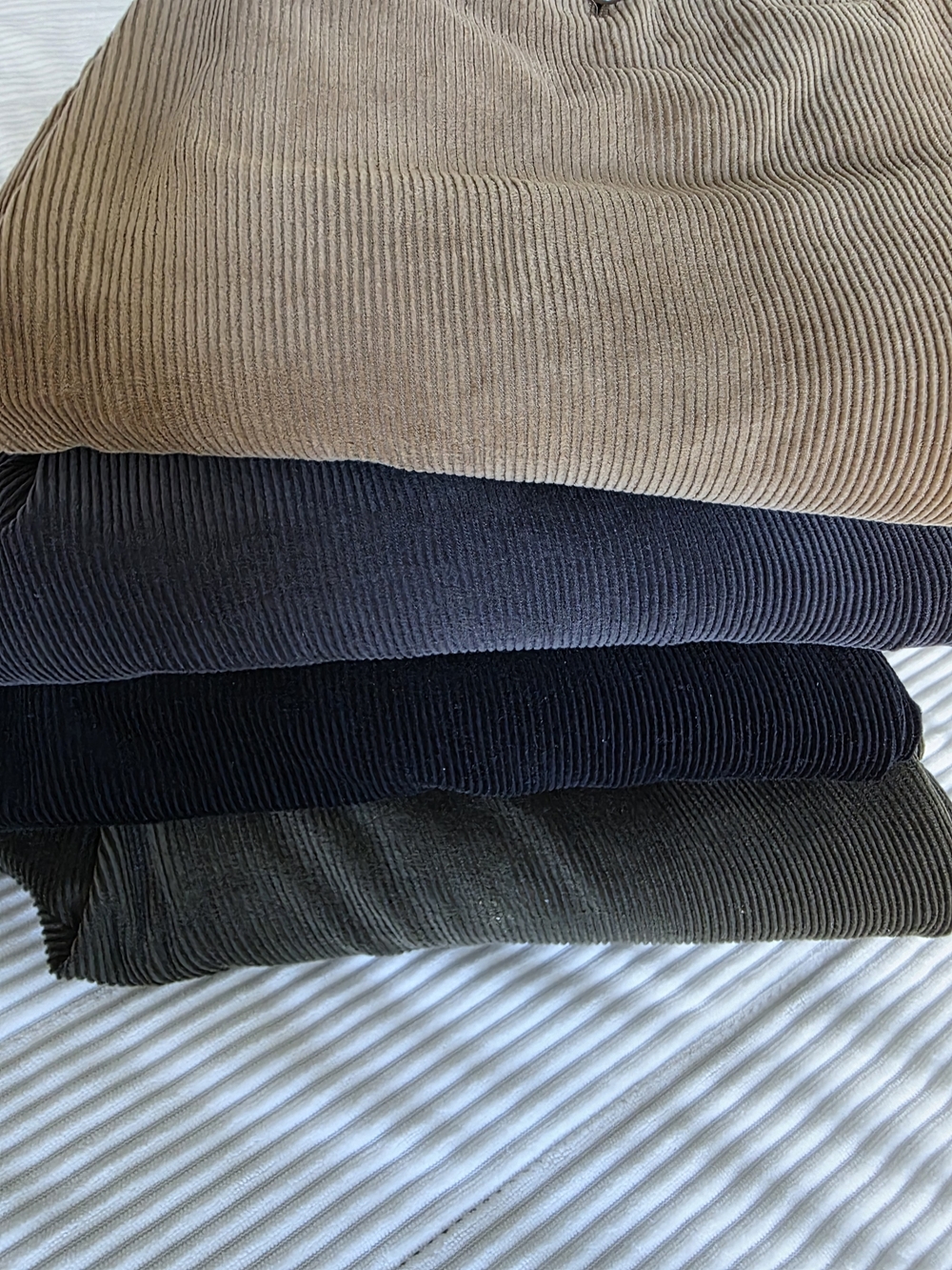 Uniqlo Men's Stretch Waist Band Black Dark Navy Straight-Leg Pants - Picture 7 of 7
